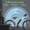 isinwheel M10 Electric Bike: 100km Range, 500W Motor, Shimano 7-Speed & LCD Display - 150kg Load Capacity
