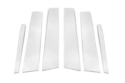 Türsäulenverkleidungen (6 Stück, Edelstahl) für Mercedes C-Klasse W205 2014-2021