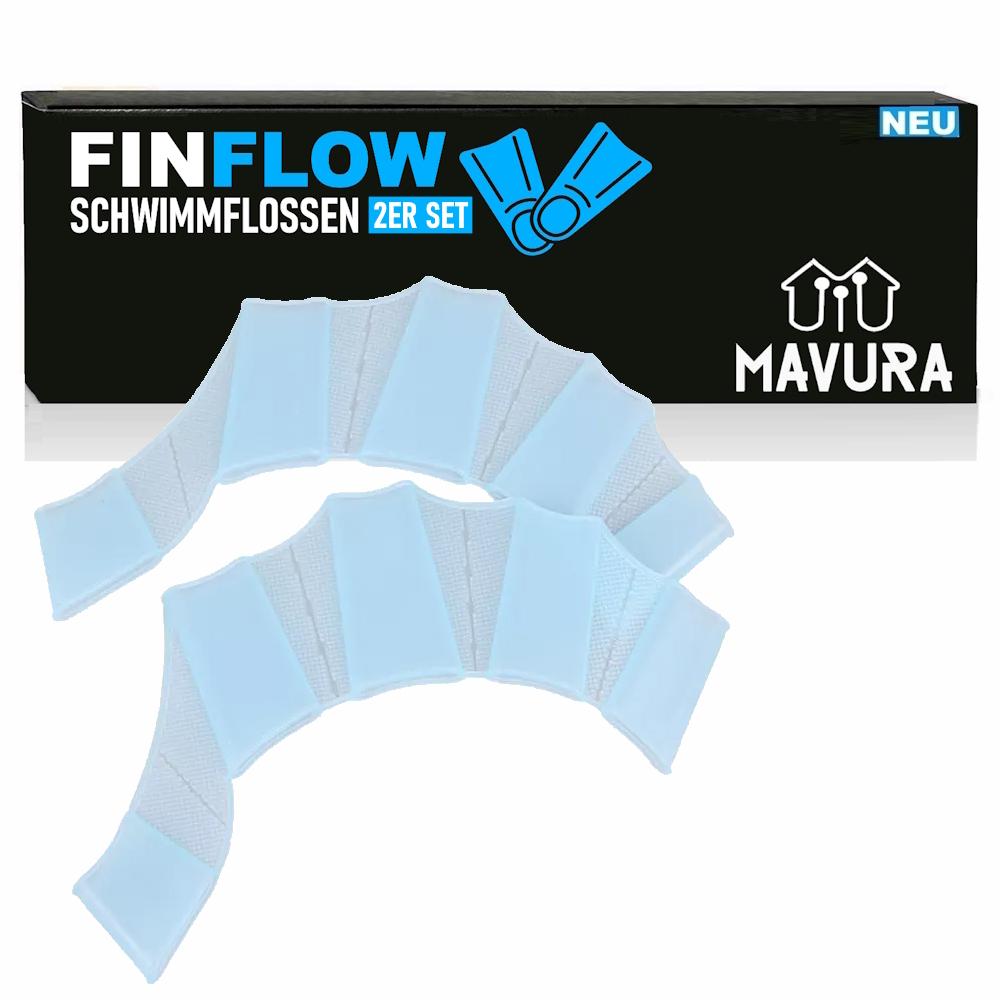 

FINFLOW Swimming Gloves Webbed Swimming Fins Gloves Silicone Paddle