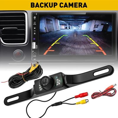 Kamera cofania do samochodu 7LED HD Widoczność w nocy IP69 Kamera na tablicę rejestracyjną
