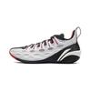 New LiNing Buckets Shock Absorbers Slip Resistant Breathable Low Top Basketball Shoes Men's Black White ABAV051-3