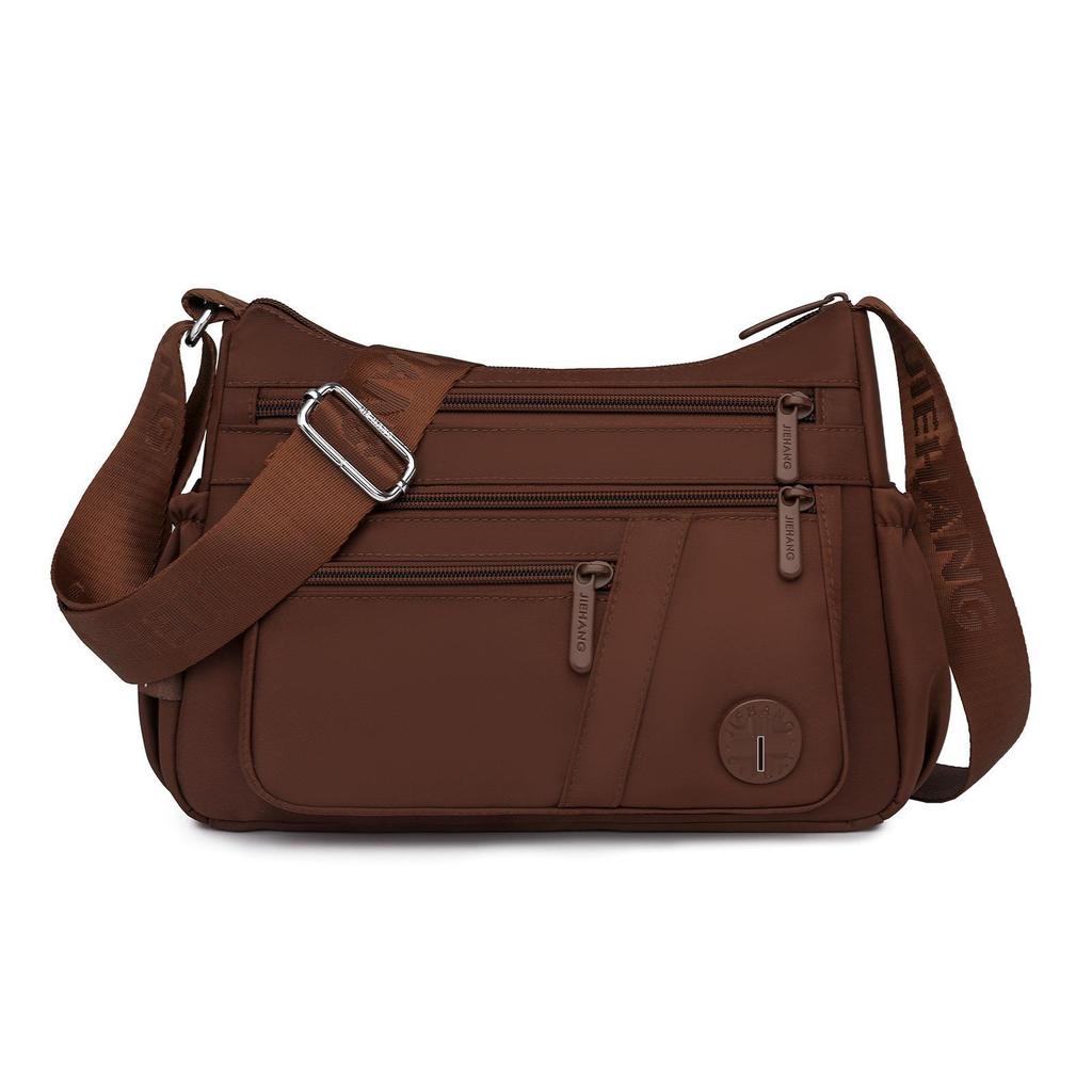 Tide Women's Nylon Crossbody Bag: Large Capacity, Lightweight, Autumn 2025 Mommy Shoulder Bag