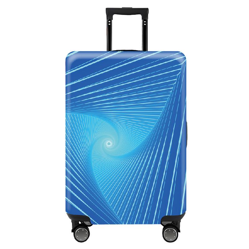Trendy Elastic Luggage Protector Cover for Business Travel Suitcases