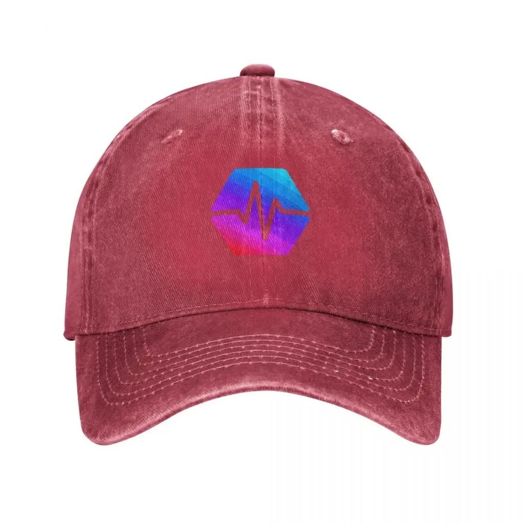 PulseChain Logo Baseball Cap Unisex hat Rave golf hat genuine winter hats for Unisex Baseball For Unisex Womens