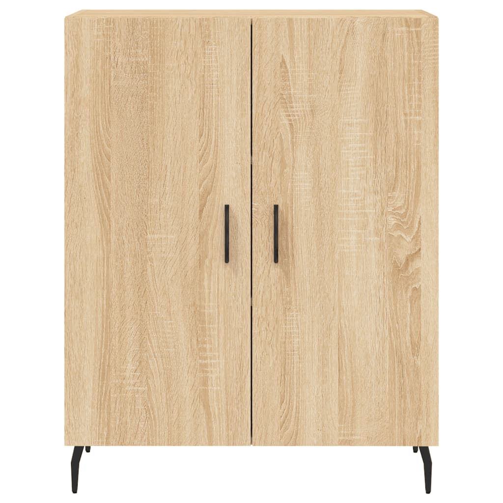 Highboard in Sonoma Oak Finish 69.5 x 34 x 180 cm Particleboard