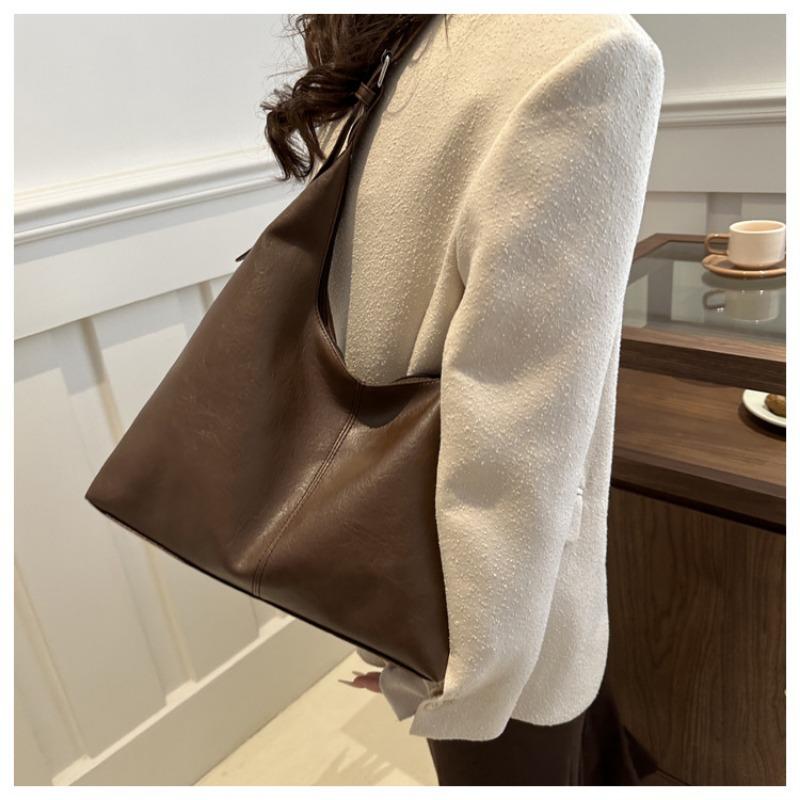 Niche Premium Commuter Tote Bag Spacious Student Class Shoulder Bag Minimalist Purse Crossbody Bag Women