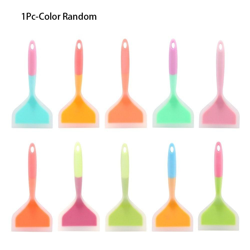 New Wide Silicone Spatula Soft Heat Resistant Nonstick Turner Non Stick kitchenware Cooking Shovel Household Kitchen Tools