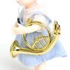 Plastic Plastic Gold Musical Instrument Saxophone Dollhouse Mini Musical  1:12 Dollhouse