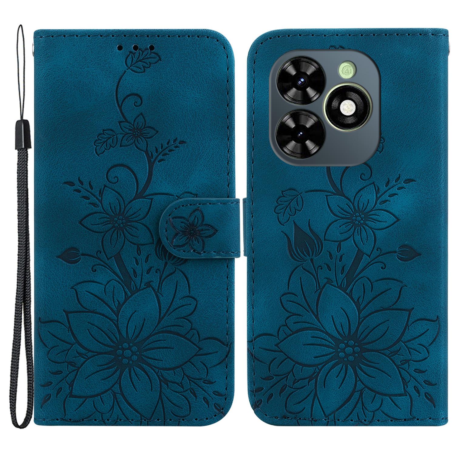 

For TECNO Spark Go 2024 4G/Spark 20/Spark 20C/Pop 8 Case Wallet Cell Phone Stand Cover B
