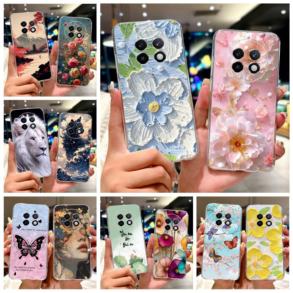 For Realme 13 Pro 5G Case RMX3990 Colorful Flowers Painted Cover Soft Slim Phone Case For Realme 13 Pro Plus Realme13 Pro+ Shell