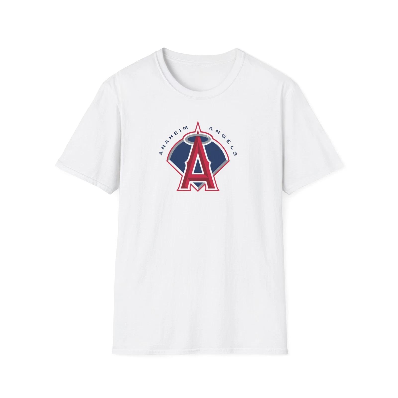 Anaheim Angels Baseball Fan Unisex T-Shirt, Spring Apparel, Softstyle Tee Shirt S