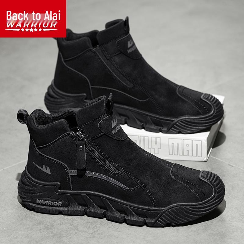 Men s Huili 2025 Autumn Retro Martin Boots - Thick-Soled, Non-Slip, Wear-Resistant Casual Sports. 39