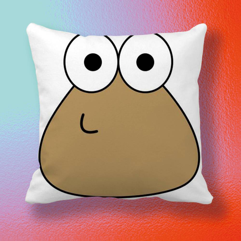 New Funny TrollFace  Pillow cover gift High definition digital printingSurprise vivid pattern Household