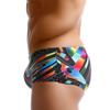 Herren-Badehose, modisch bedruckte Bikini-Shorts mit herausnehmbarer Polsterung