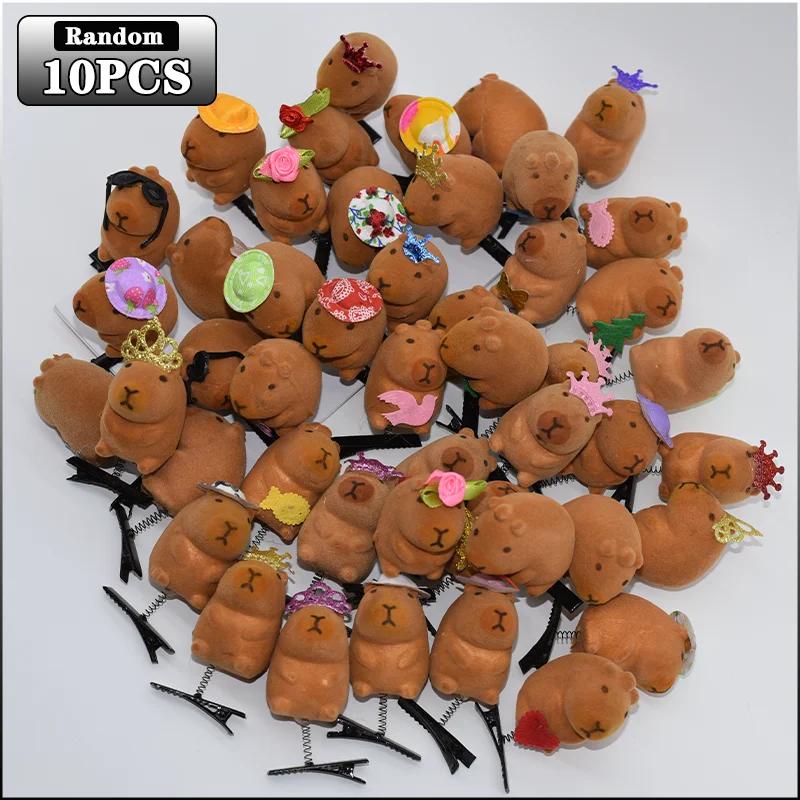 

10-100 ШТ. Kawaii Метелик Маленька 3D Шпилька Капібара Весна Затискач Качкодзьоб Затискач Чубчик Затискачі Бічні Затискачі Головні убори Аксесуари для волосся
