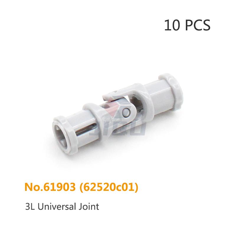Technical Driving Ring Universal Joint Axle and Pin Connector with Holes Blocks MOC High-Tech Building Bricks Toy Replace Parts