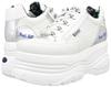 Yosuke Platform Shoes, Men's, White Multi, Size 27.0 cm, 2608174