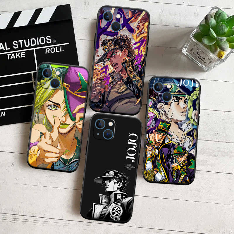 MH75 JoJos Bizarre Adventure Phone Shell Case for Redmi Note 8 9 10 11 11S 10C 10X 10A 10T 9A 9C 9T 9S 8T Pro Max Plus Prime