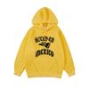 Hecho Ed Mexico Letter Printing Hoodies Womens Basics Sporty Hoody Fleece Warm Soft Sweatshirt Woman Sportswear
