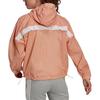 adidas breathable quick-dry sun protection jacket for women, light pink