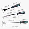 3Pcs Motorcycle Gasket Scraper Rust, Motor Cleaning Car Engine Cylinder Oil Dirt Cylinder Sealant Clean-up Supplies
