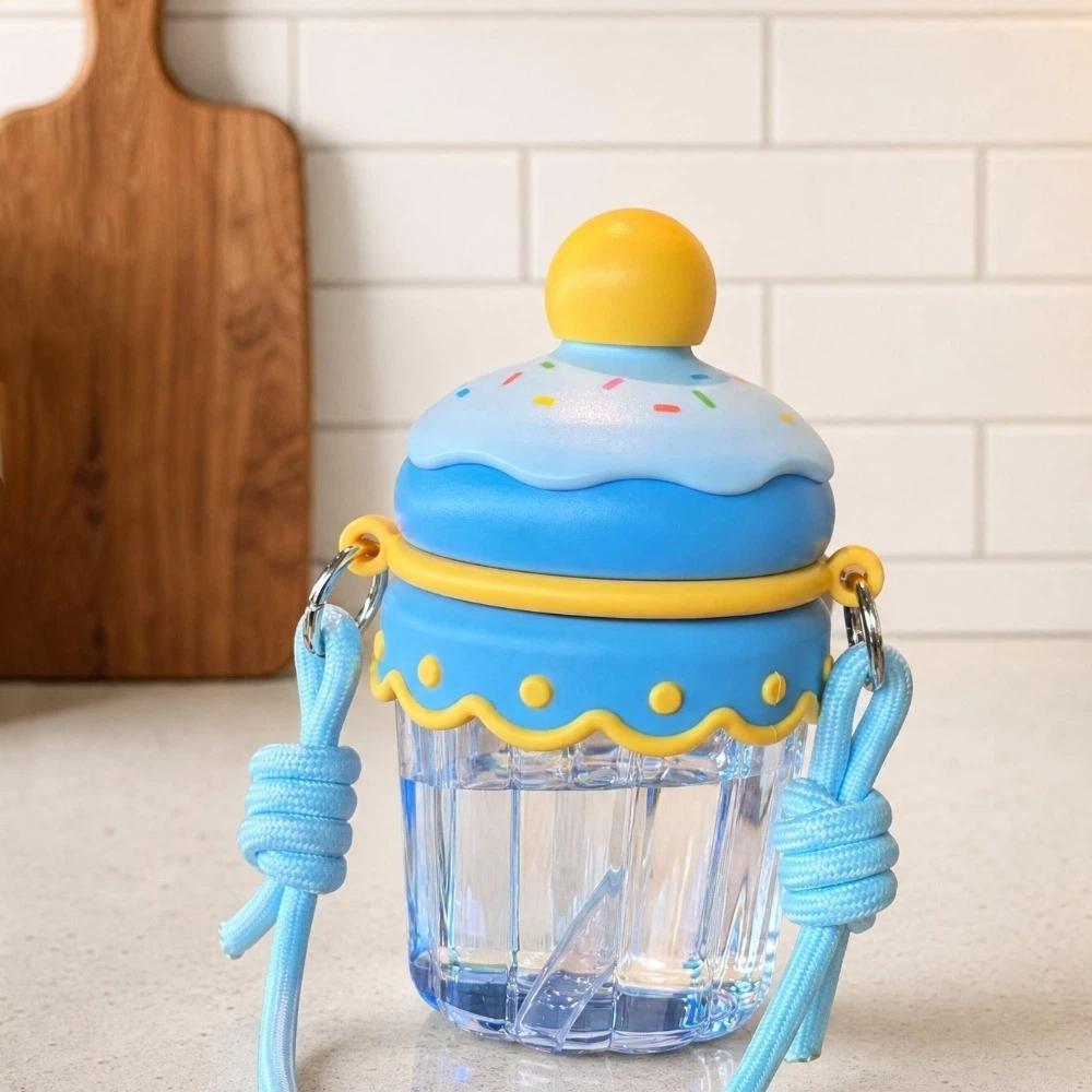 Transparent Clear Tumbler Crossbody Hanging Rope Iced Coffee Cup Drinkware Suction Cup Home Use