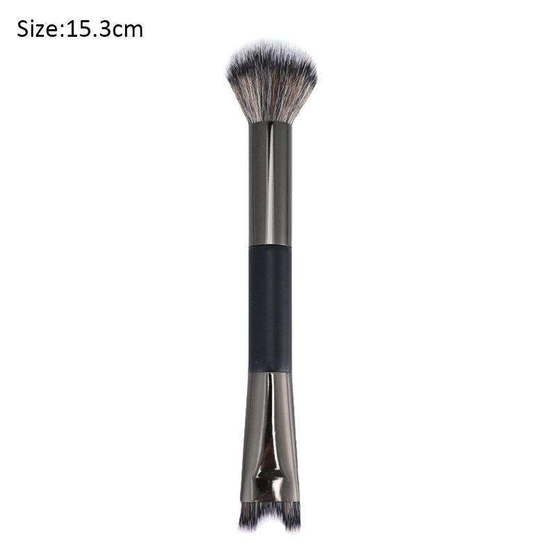 Nose Contour U-Shaped Makeup Brush Dual-End Nose Shadow Makeup Brushes Eyeshadow Contour Face Highlighting Brush Cosmetics Tools