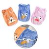 Dog Cooling Vest Breathable Fabric Summer Outdoor Hiking Walking Beach Activities Cartoon Prints Large Size