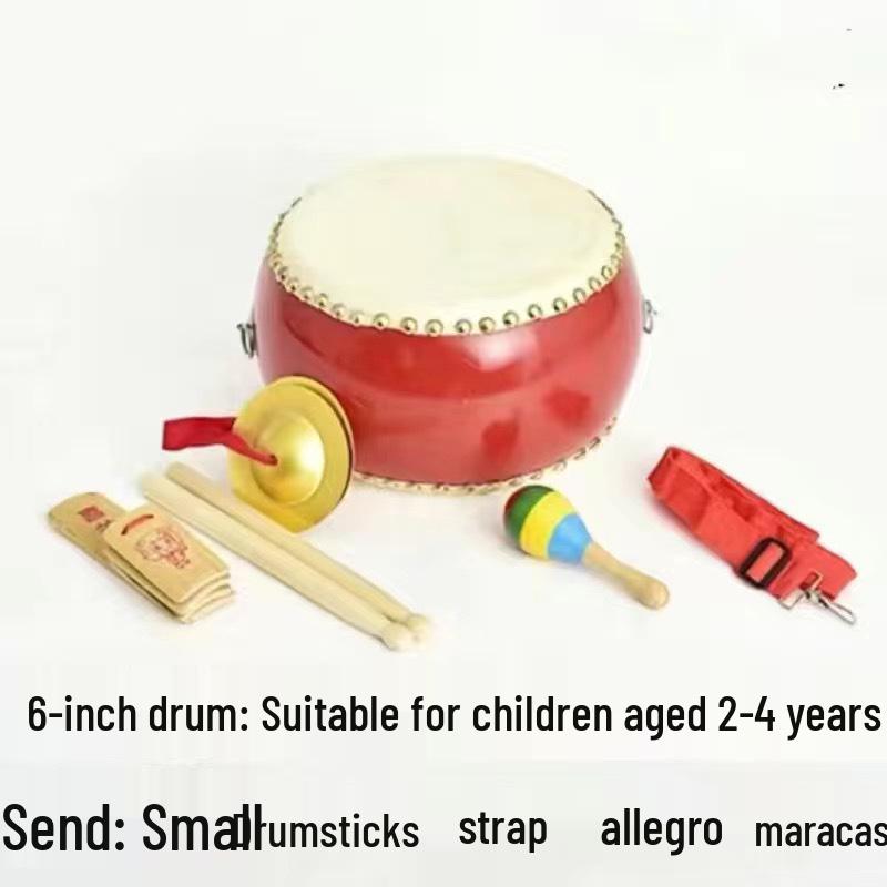 Durable Cowhide Tanggu Drum for Kids