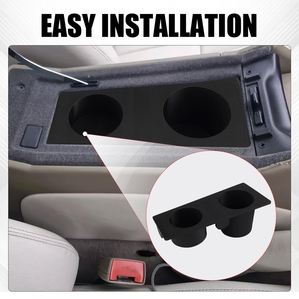 Double Hole Cup Holder For Used In Jaguar XJ8 X308 XJ6 X300 XJ40 Center Console Armrest Cup Holde