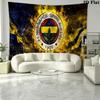 Fenerbahce sk Wall Tapestry Aesthetic Wall Hanging Printed Fabric Blanket Decorative Tapestries for Bedroom Living Room Home Decor