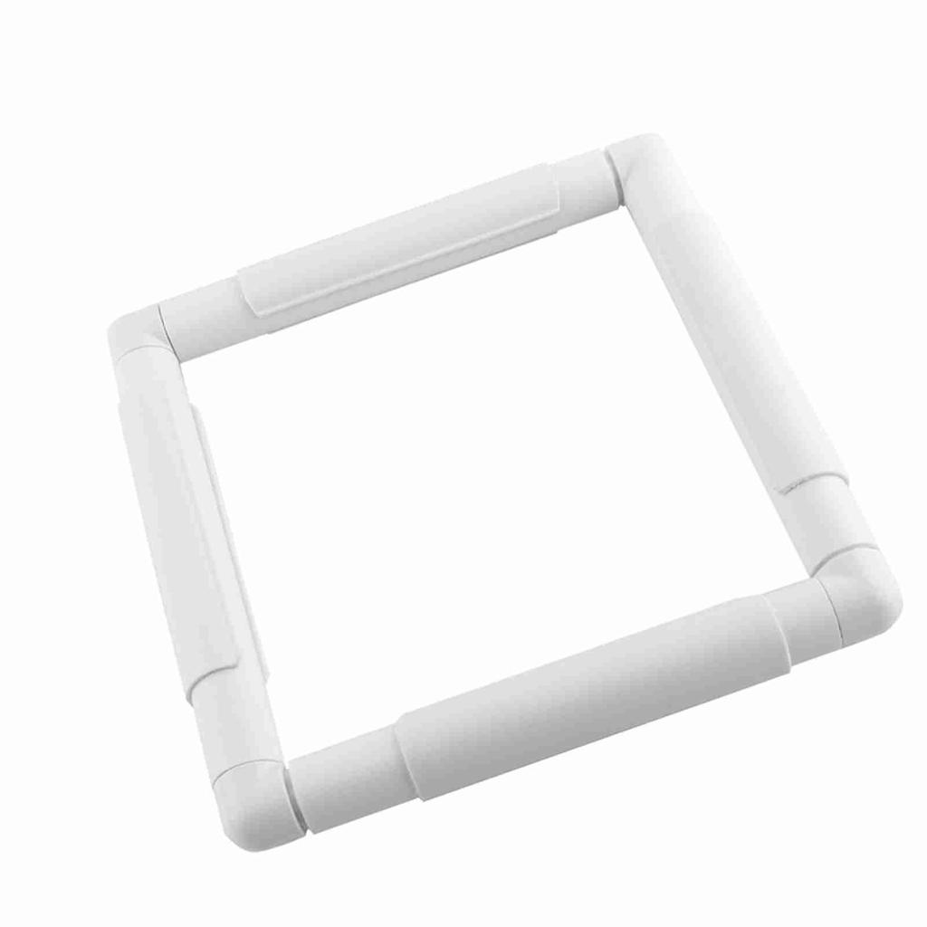 Plastic Clip Frame for Embroidery   Stitch Quilting Needlepoint   Tool(20.3*20.3cm)