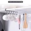 Multi-Functional Hook Cupboard Cup Holder Coffee Cup Storage Rack Kitchen Accessories