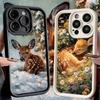 Phone Case for iPhone 17 Air 16E 15 16 Pro Max Sika Deer Elk Animal Cover 14 Plus 13 12 Mini Soft Shell Silicone Fundas