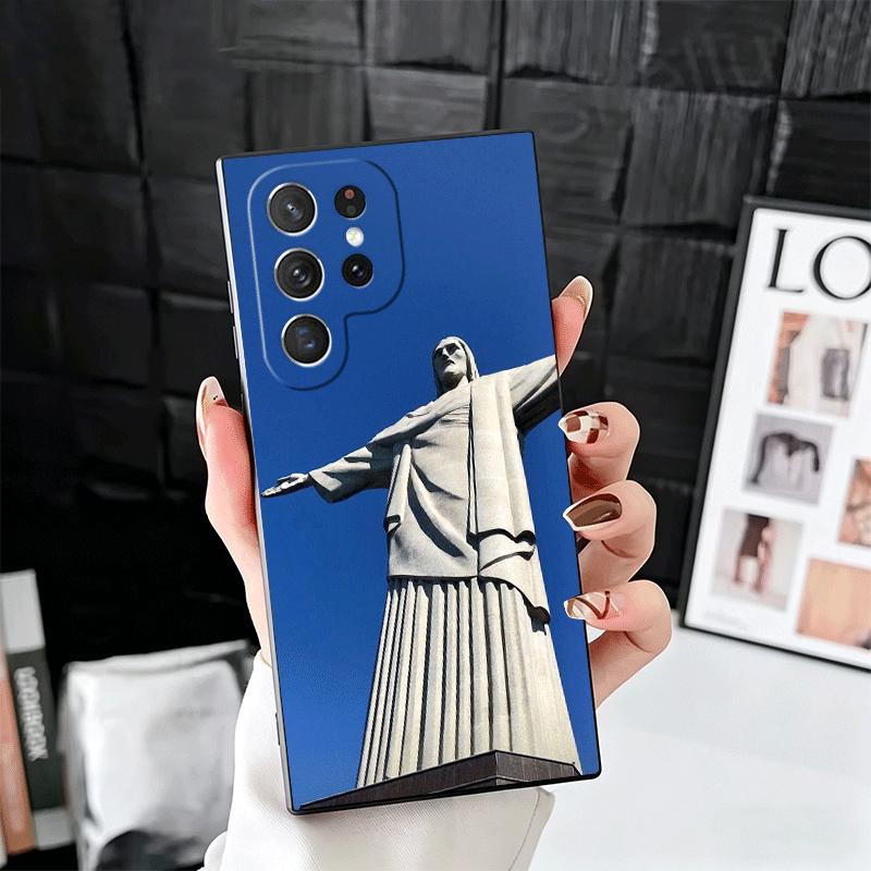 Brazil Brazilian Flag Soft Phone Case for Samsung Galaxy S26 S25 Edge S24 Ultra S23 Plus S22 S21 FE S20 Black Cover Back Shell