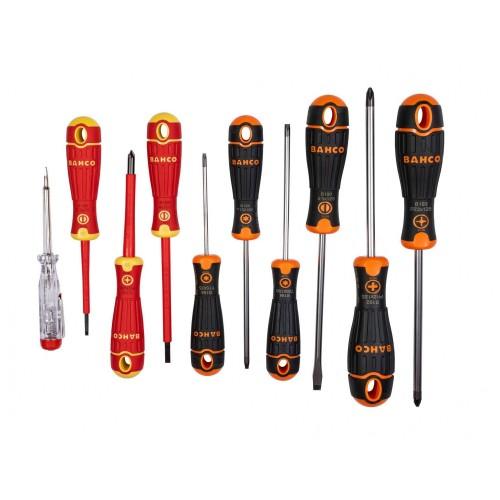 Bahco B219.110 Bahcofit XL Screwdriver Set, 10 Piece