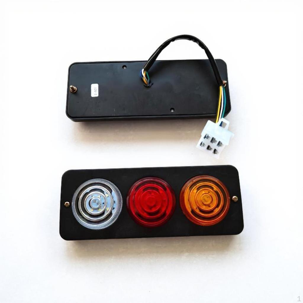 Electric Tricycle Lightemitting Diode Assembly, Brake and Turn Alert, 12V72V, Waterproof Warning