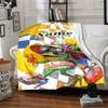 Frog With Colorful Flowers Home Blankets Comfortable Soft Lightweight Allseason Multipurpose Blanket For Picnics Sofas Offices Beds Living Rooms