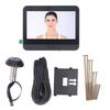 Wireless Video Doorbell Intercom System 1080P 4.3 Inch Color Screen 120 Degree Wide Angle Smart WiFi Video Doorbell