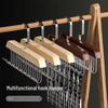 Multifunctional Wooden & Plastic Strappy Hanger for Underwear and Vests