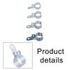 Heavy Duty Stainless Steel Exhaust Pipe Fastener Clips 2/4Pcs 24mm 28mm