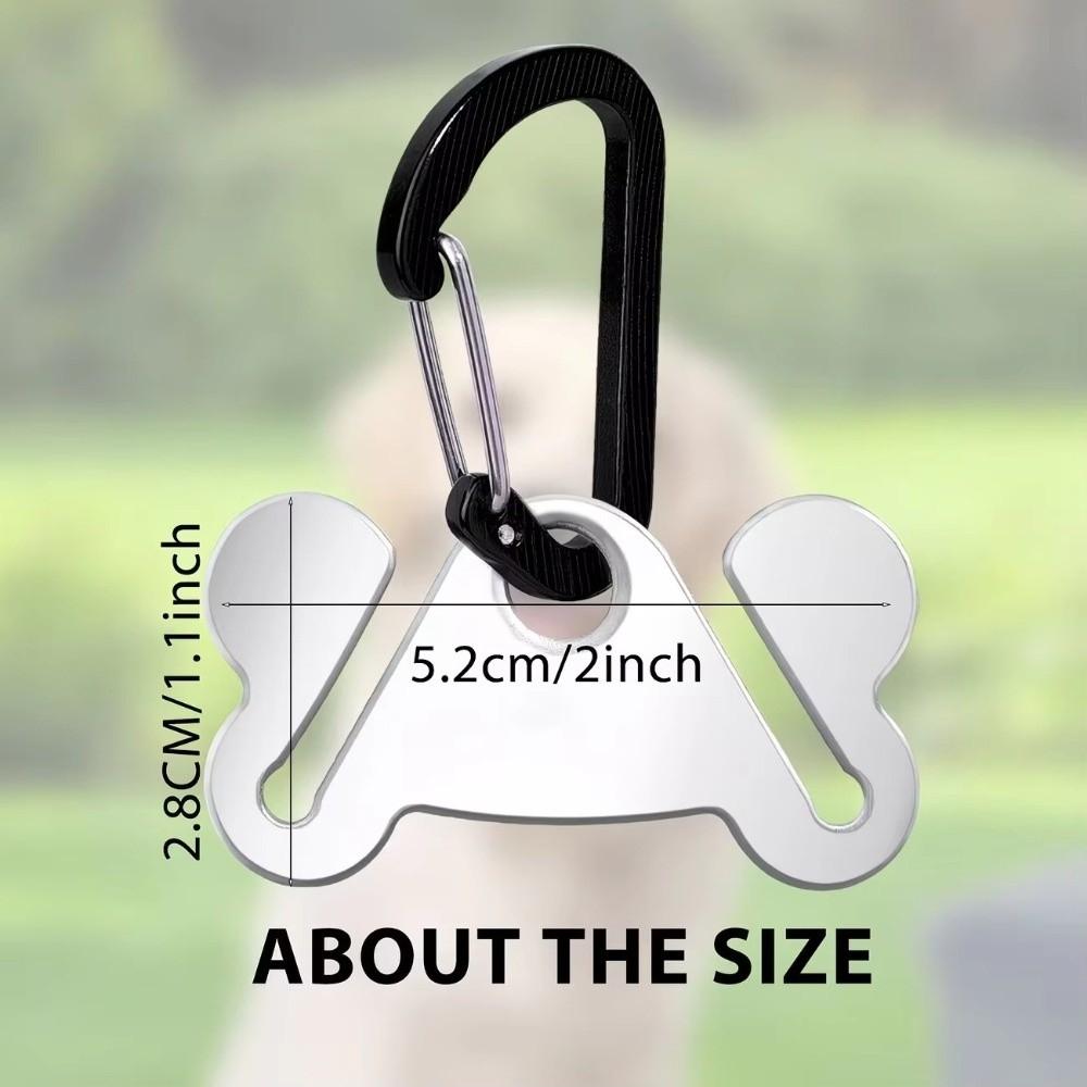 With Clip Poop Bag Holder Cleaning Supplies Dog Accessories Carrier Waste Bag Carrier Outdoor Use