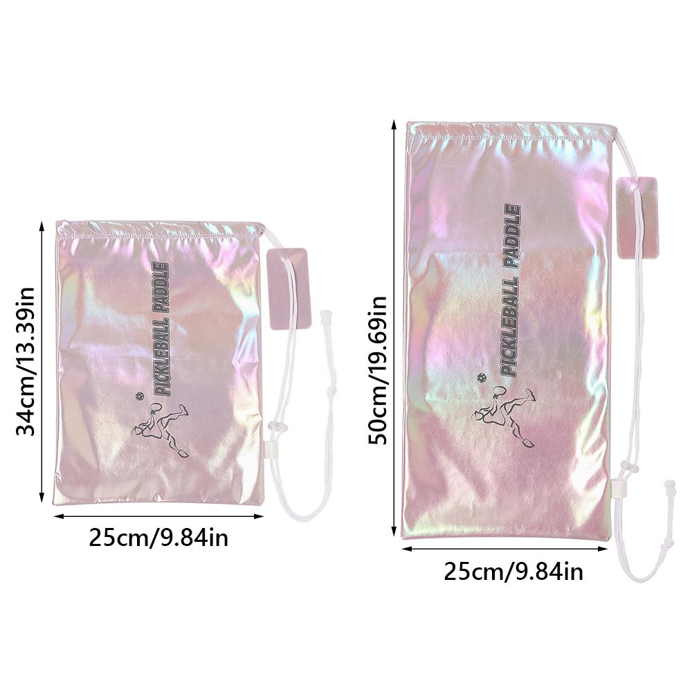 Polyester Pickleball Paddle Pocket Pouch Racket Protective Cover Pickleball Accessories