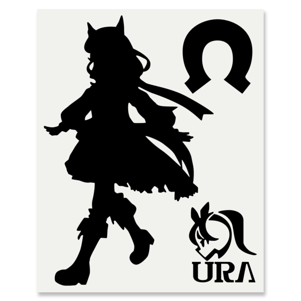 

Only the image remains Sticker S Tanhoiza Competition Black 134B - Machikane Uniform чёрный