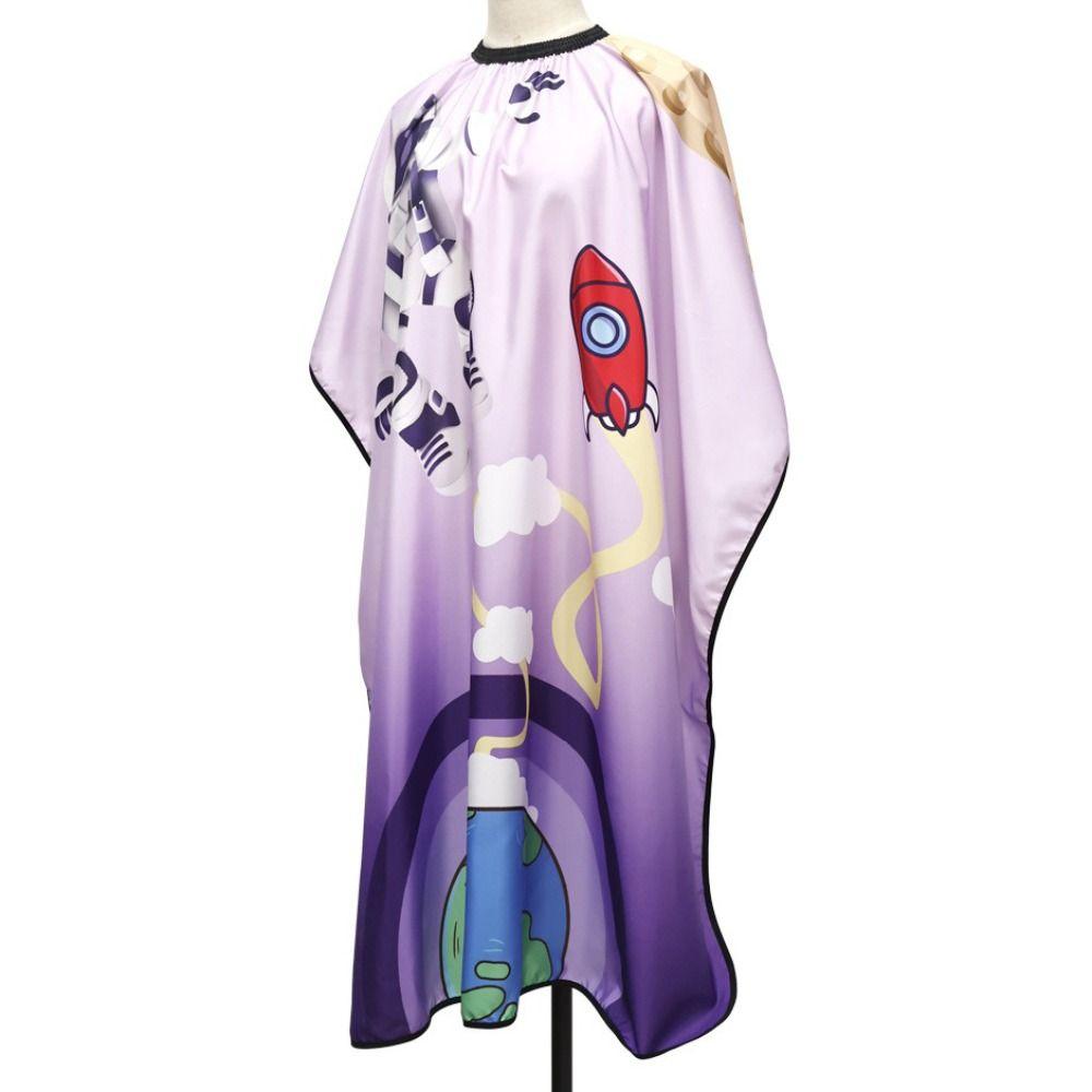 

Профессиональный детский парикмахерский плащ, салон, парикмахерская, водонепроницаемый халат для стрижки