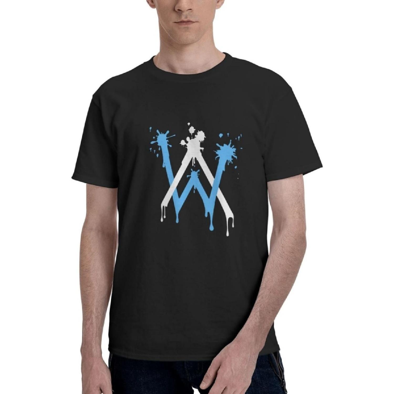 

xhaxhi Men s T Shirts Alan Walker Men s Short Sleeve Crew Neck T Shirt Quick Dry Lightweight Breathable XXXXXL різнокольоровий