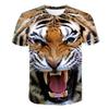 Men's Casual Digital Printing Trend T-shirt Digital Printing 3D T-shirt