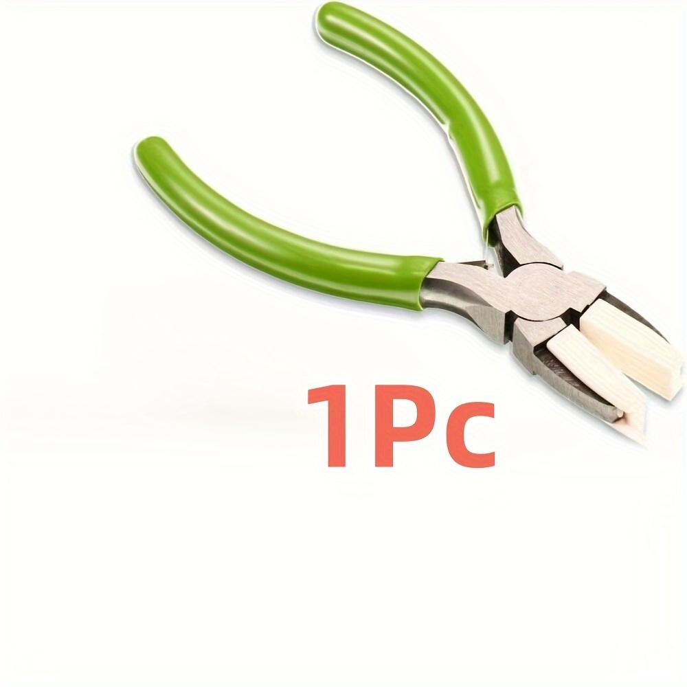 

Плоскогубцы для ювелирных изделий, нейлоновые губки, многоцелевые инструменты для работы с проволокой, прочная антикоррозийная конструкция, коробчатый шарнир с двойными пластинчатыми пружинами 1pc