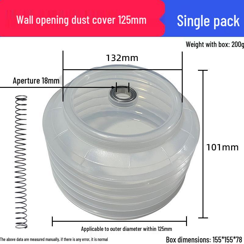 

Dust-Proof Multifunctional Concrete Wall Hole Opener for Air Conditioner Pipes, Hammer Drill Bits, Hole Expansion, and Dust Cover.