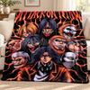 Attack On Titan Blanket Flannel Blanket Soft Cozy Plush Throw for Sofa Bed Lightweight Home Decoration Outdoor Camping